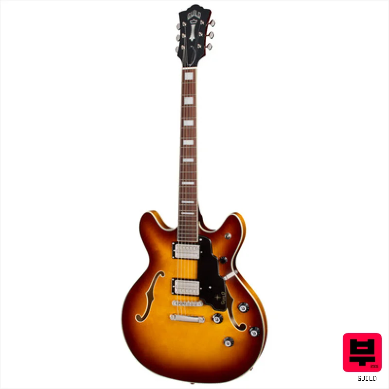 Guild Starfire Deluxe DC ST - Professional Music Instrument Photo