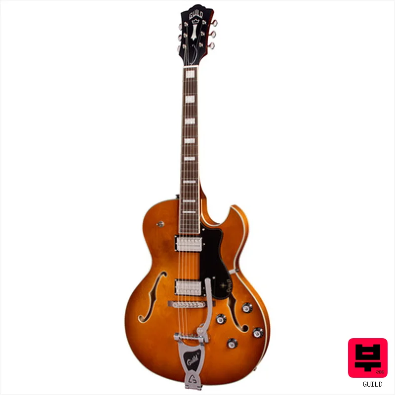 Guild Starfire Deluxe SC GVT HB - Professional Music Instrument Photo