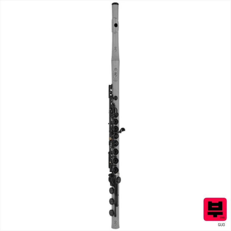 Guo New Voice C Flute Slate Grey - Professional Music Instrument Photo
