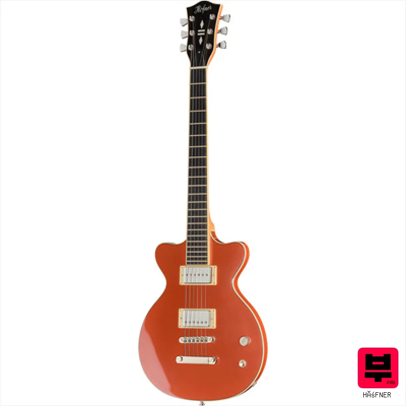 Höfner H4800-PR-PC Leader Pearl Coppe - Semiacoustic Guitars