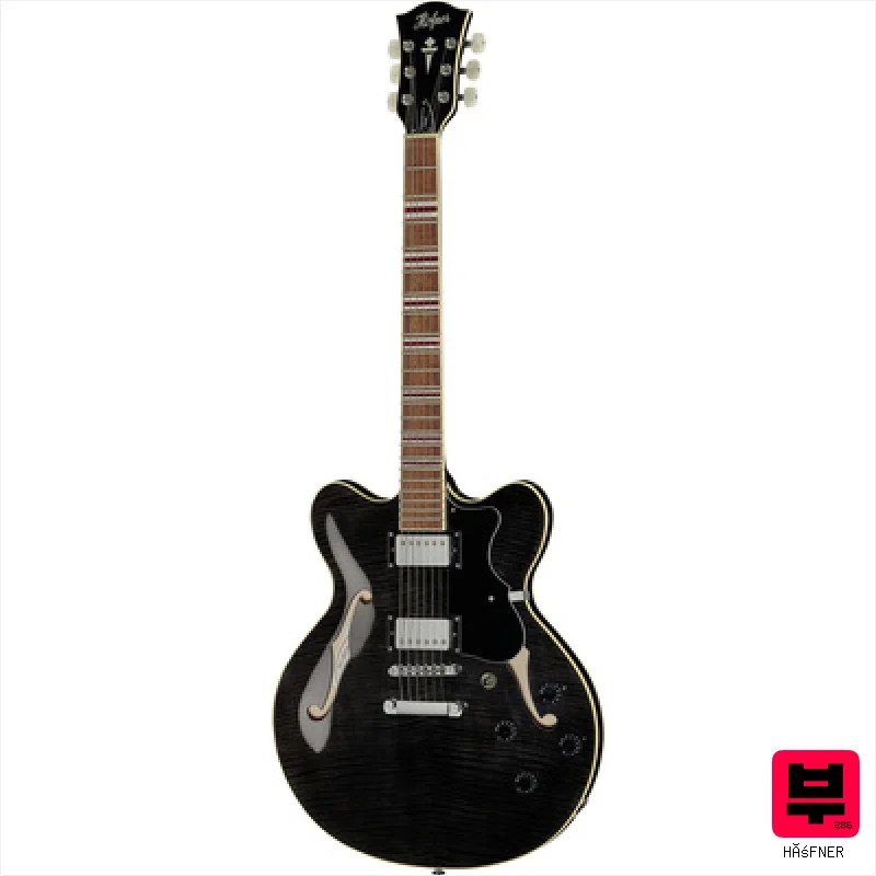 Höfner HCT-VTH-BK Verythin Contem. - Semiacoustic Guitars