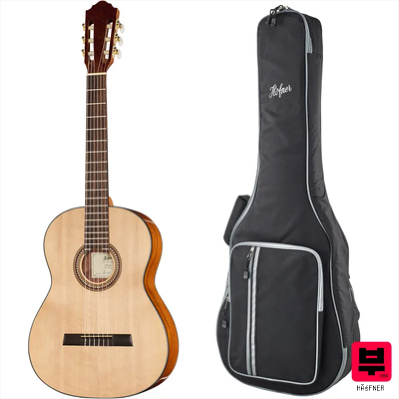 Höfner HF16 Classical w/GigBag - 4/4 Size Classical Guitars