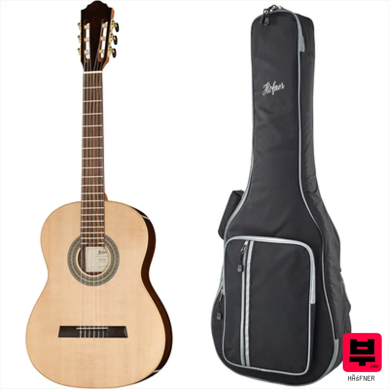 Höfner HF18 Classical w/GigBag - 4/4 Size Classical Guitars