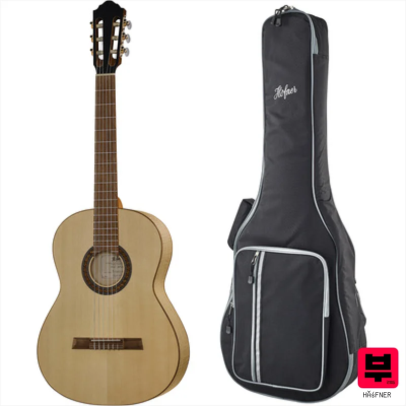 Höfner HLE-AF26 Spruce/Maple w/GB - 4/4 Size Classical Guitars