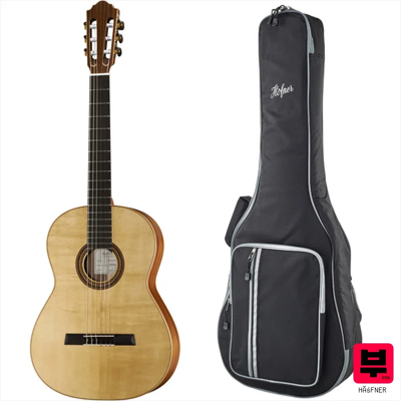 Höfner HM65-F /w Gigbag - 4/4 Size Classical Guitars