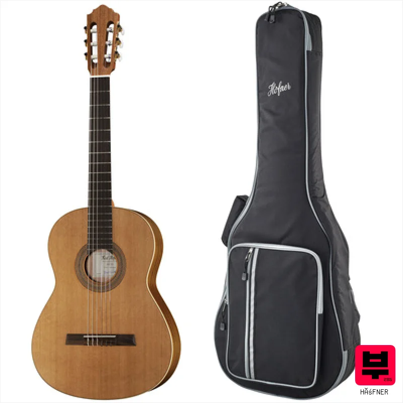Höfner HZ23 Bundle w/ GB - 4/4 Size Classical Guitars