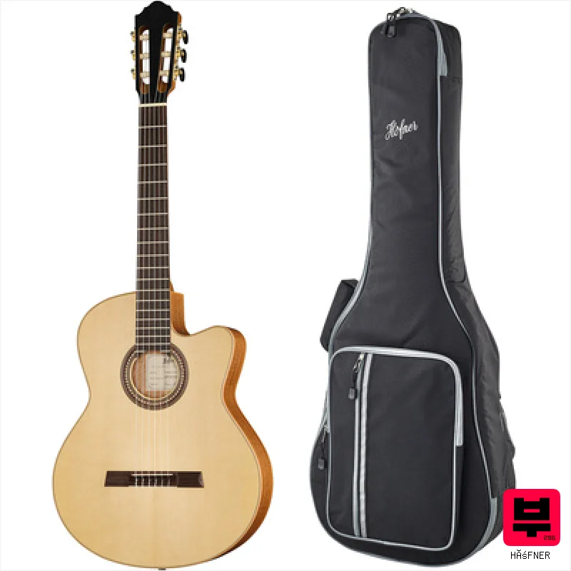 Höfner Meister Series HM65-F-C w/GB - 4/4 Size Classical Guitars