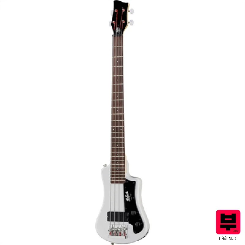 Höfner Shorty Bass Signal White - Professional Music Instrument Photo