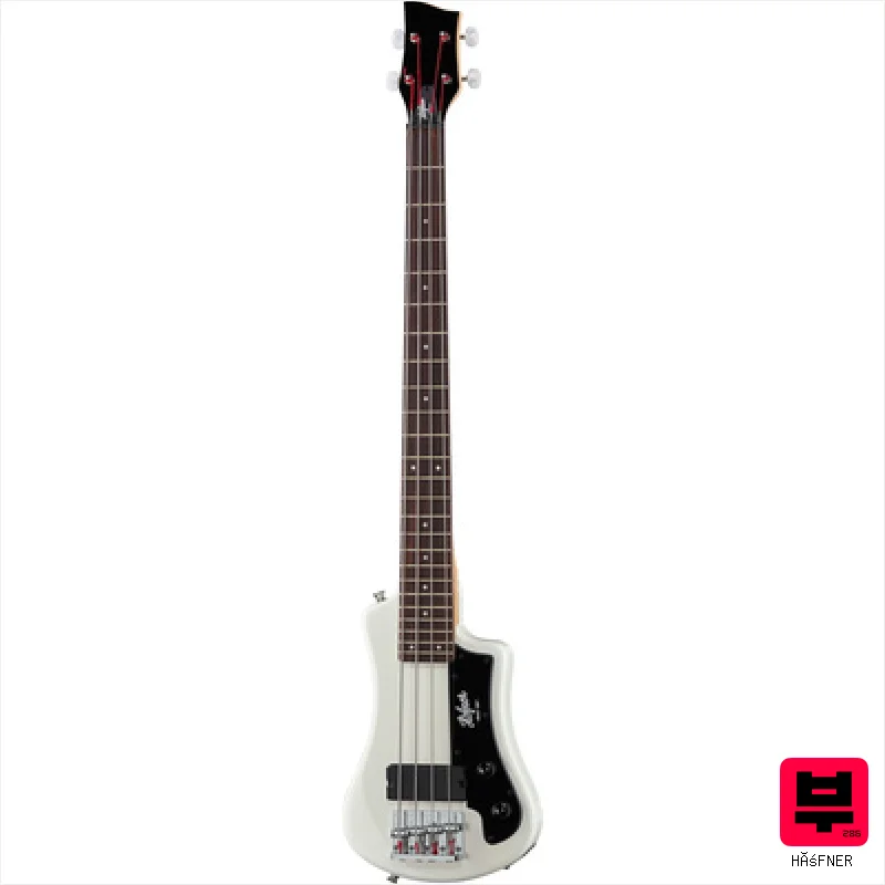Höfner Shorty Bass White - Professional Music Instrument Photo