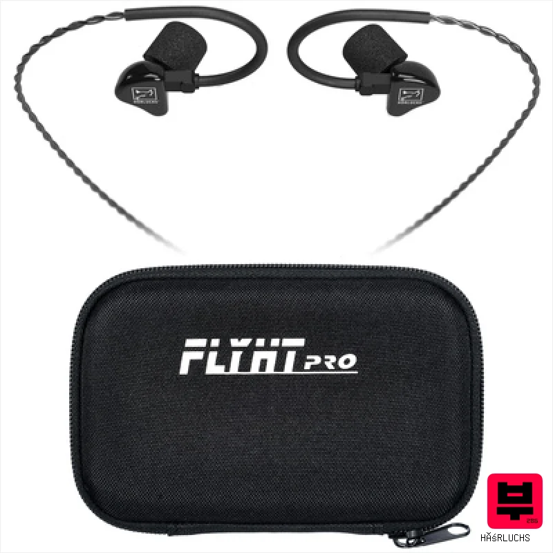 Hörluchs HL 1050 EVA Case Bundle - In-Ear Headphones
