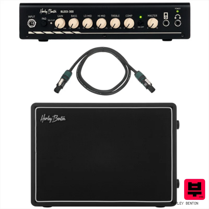 Harley Benton BLOCK-300 Bundle I - Professional Music Instrument Photo