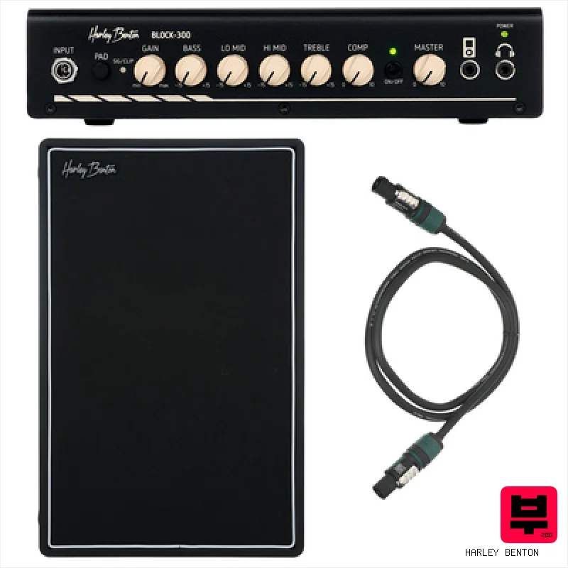 Harley Benton BLOCK-300 Bundle II - Professional Music Instrument Photo
