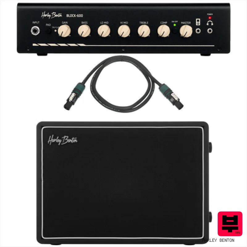 Harley Benton BLOCK-600 Bundle I - Bass Half/Full Stacks