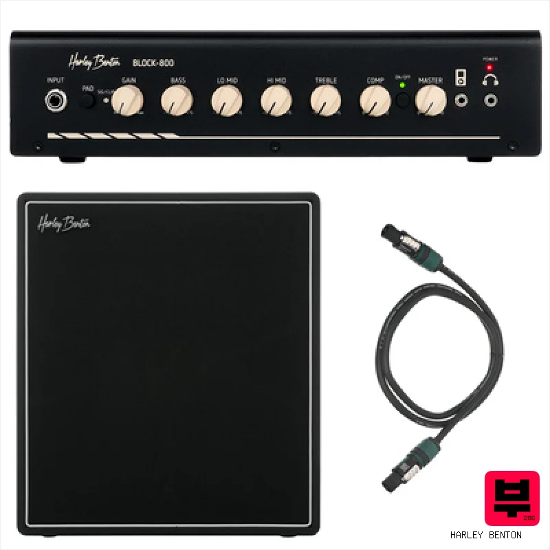 Harley Benton BLOCK-800 Bundle I - Bass Half/Full Stacks