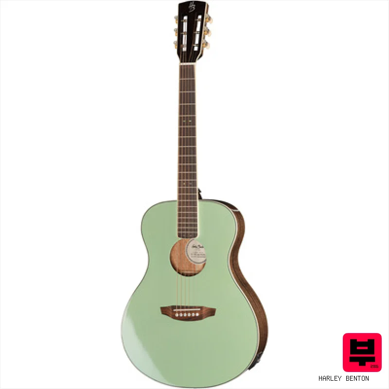 Harley Benton CLF-50E Jade Metallic - Professional Music Instrument Photo