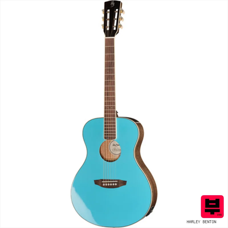 Harley Benton CLF-50E Ocean Metallic - Professional Music Instrument Photo