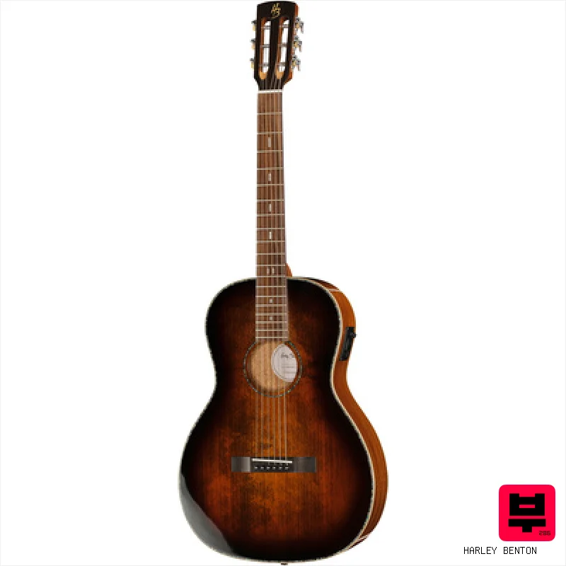 Harley Benton CLP-12SM BRS Solid Top LH - Professional Music Instrument Photo