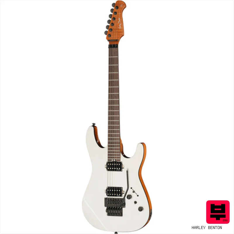 Harley Benton Fusion-IV HH RW FR WM - ST Style Guitars
