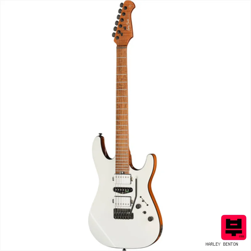 Harley Benton Fusion-IV HSH MN WM - ST Style Guitars
