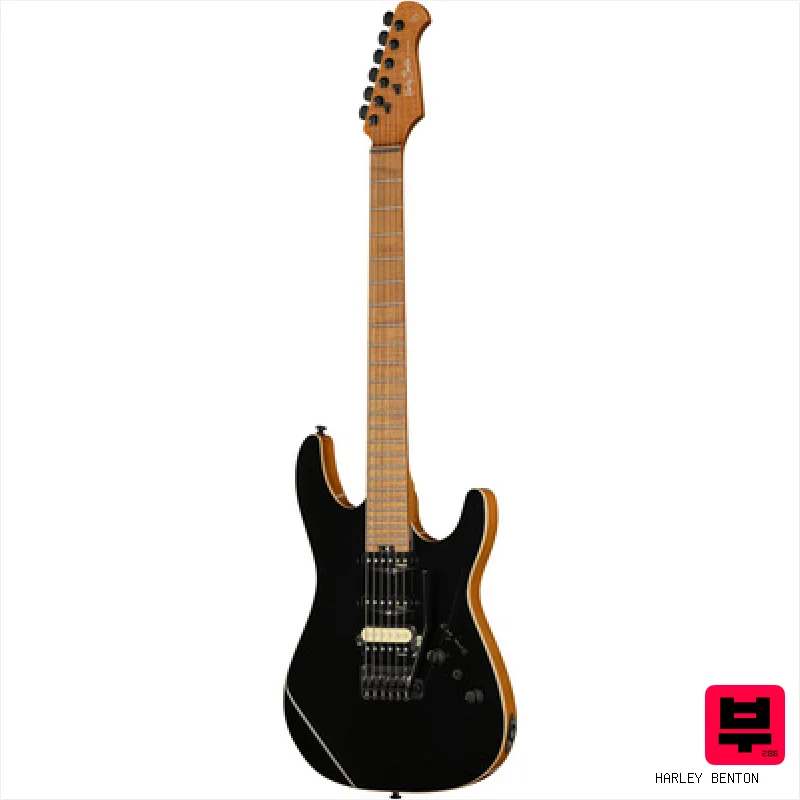Harley Benton Fusion-IV HSS MN BM - ST Style Guitars