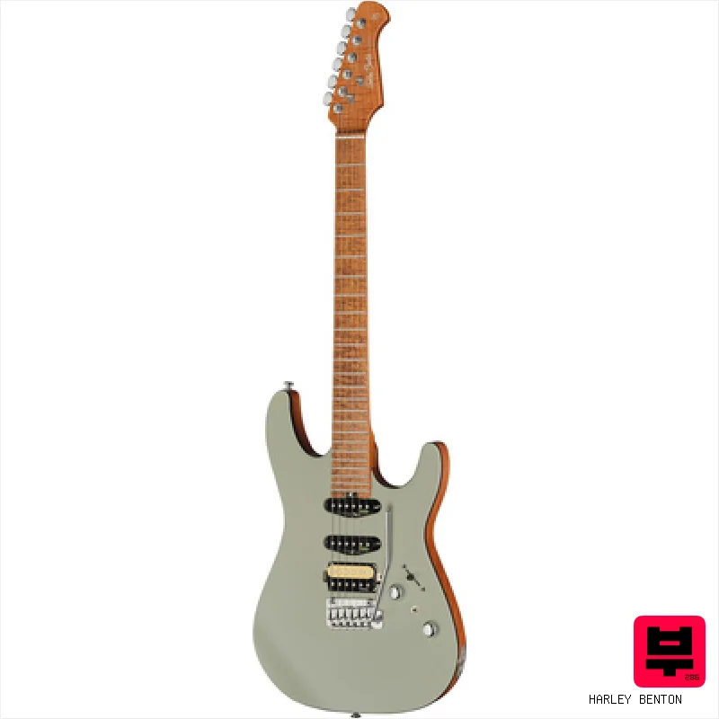 Harley Benton Fusion-IV HSS MN SGR - ST Style Guitars