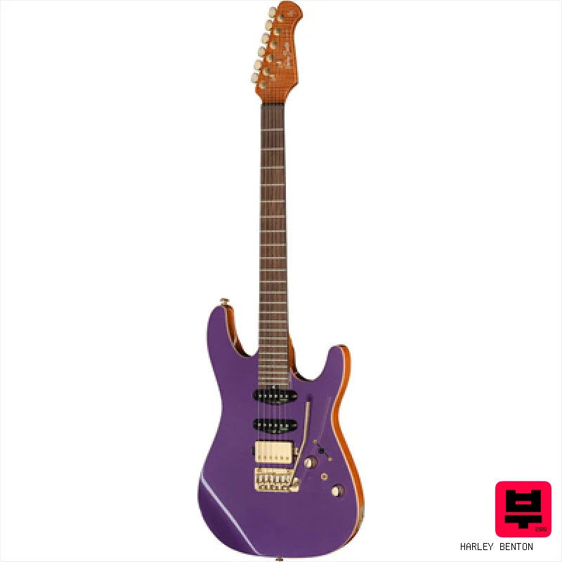 Harley Benton Fusion-IV HSS RW PM - ST Style Guitars