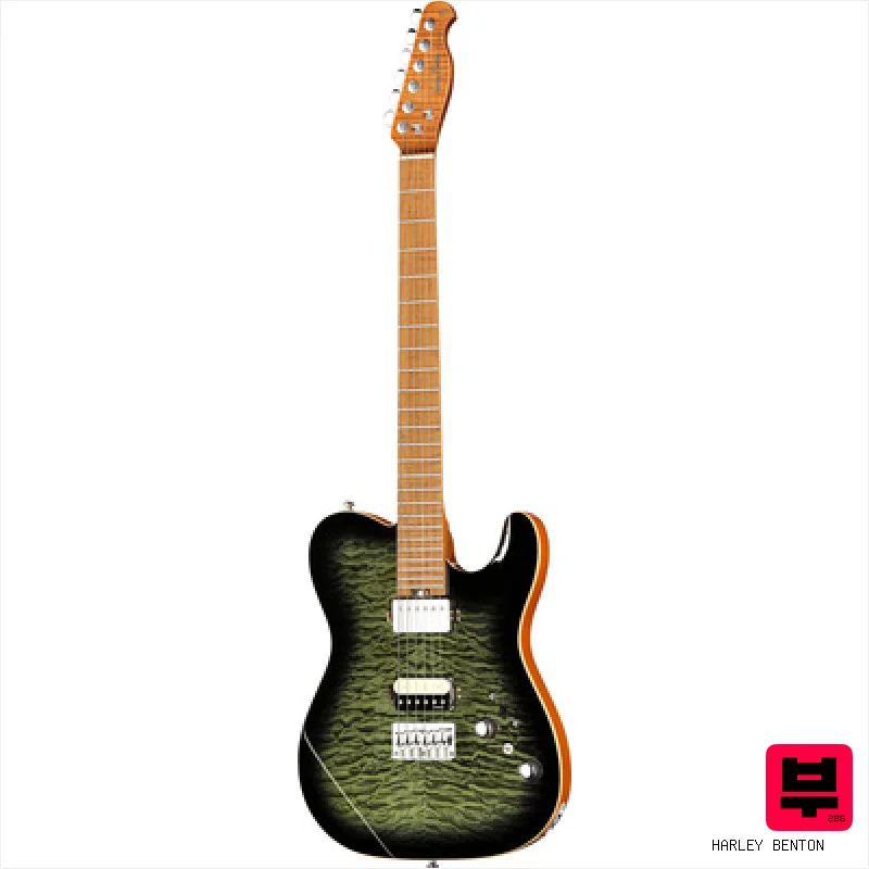 Harley Benton Fusion-T II HH MN HT QBKB