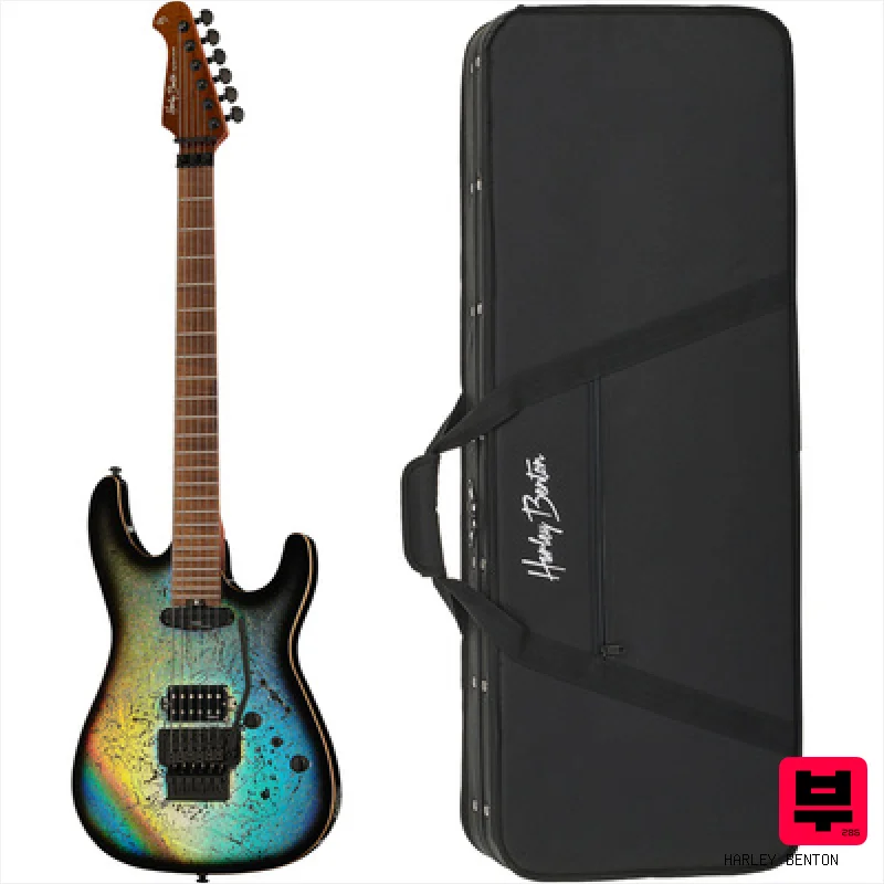Harley Benton Guitar MAX Fusion HO w/Case - ST Style Guitars