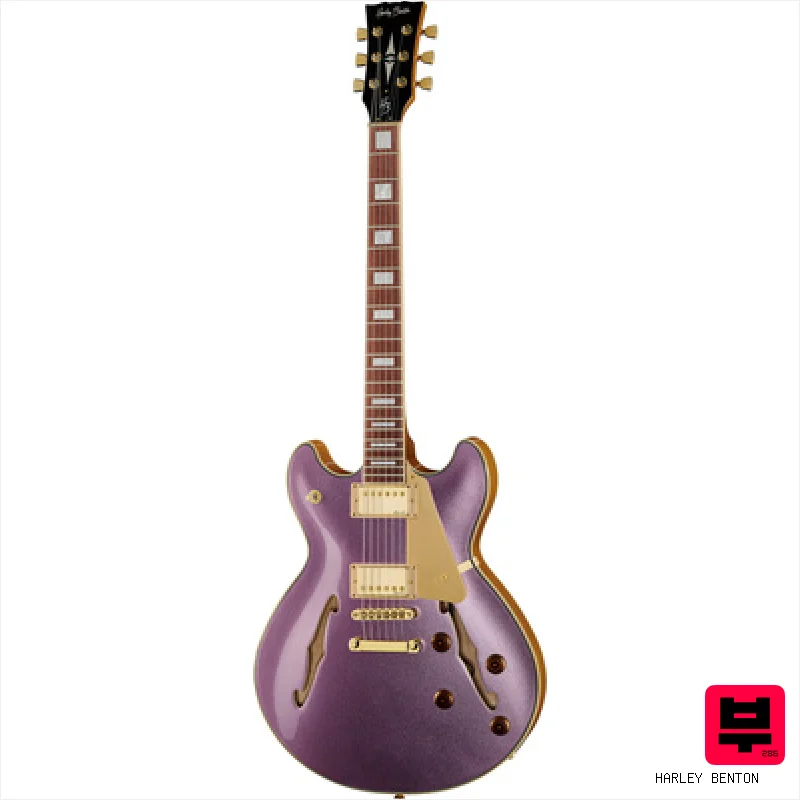 Harley Benton HB-35Plus Metallic Plum