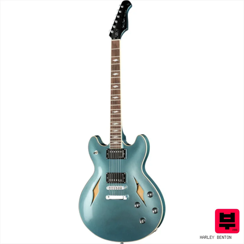 Harley Benton HB-35TL Tesla Pelham Blue