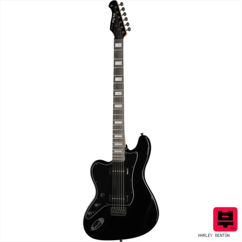 Harley Benton JA-Baritone LH BK