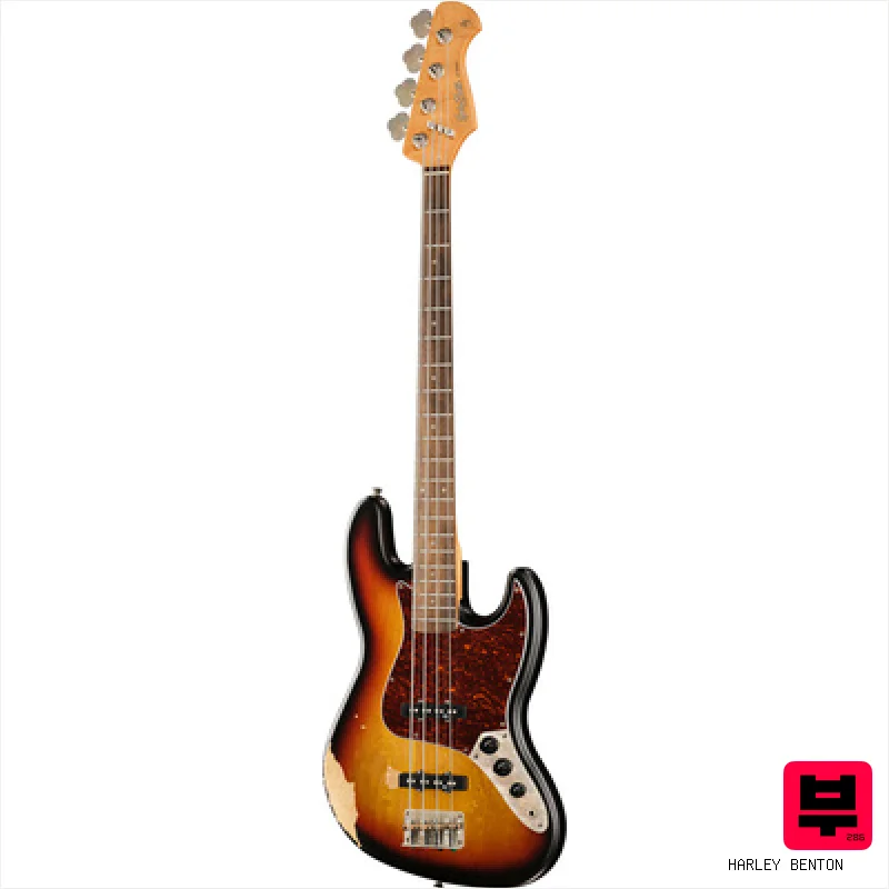 Harley Benton JB-62LA SB - 4-String J-Basses
