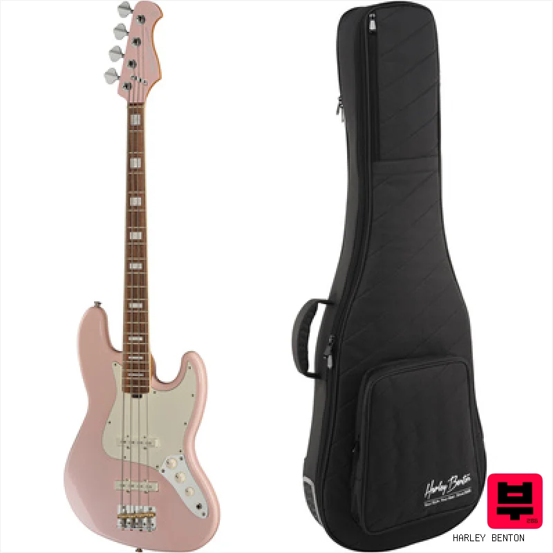 Harley Benton MV-4JB BassTheWorld w/Bag - 4-String J-Basses