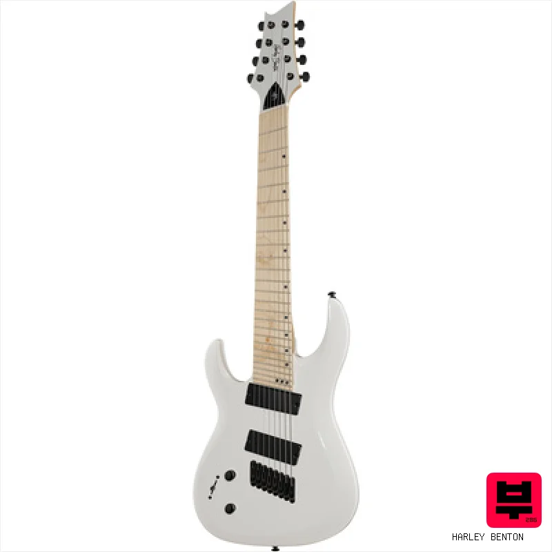 Harley Benton R-458MN LH WH MultiScale - Professional Music Instrument Photo