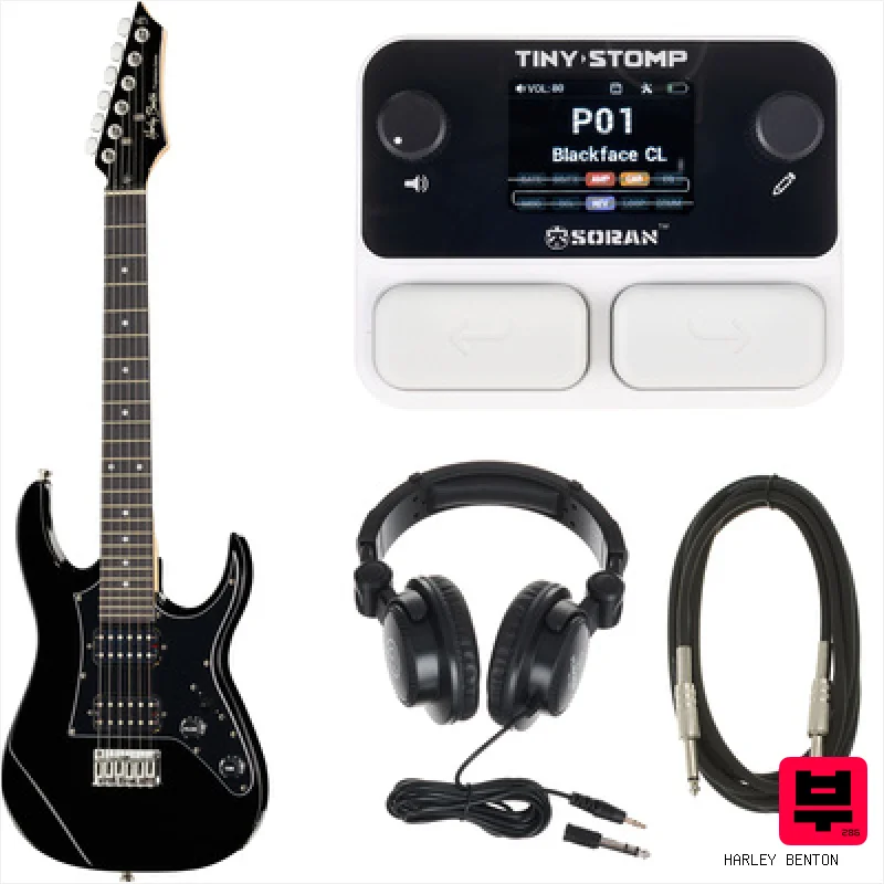 Harley Benton RG-Junior w/Soran Tiny Stomp