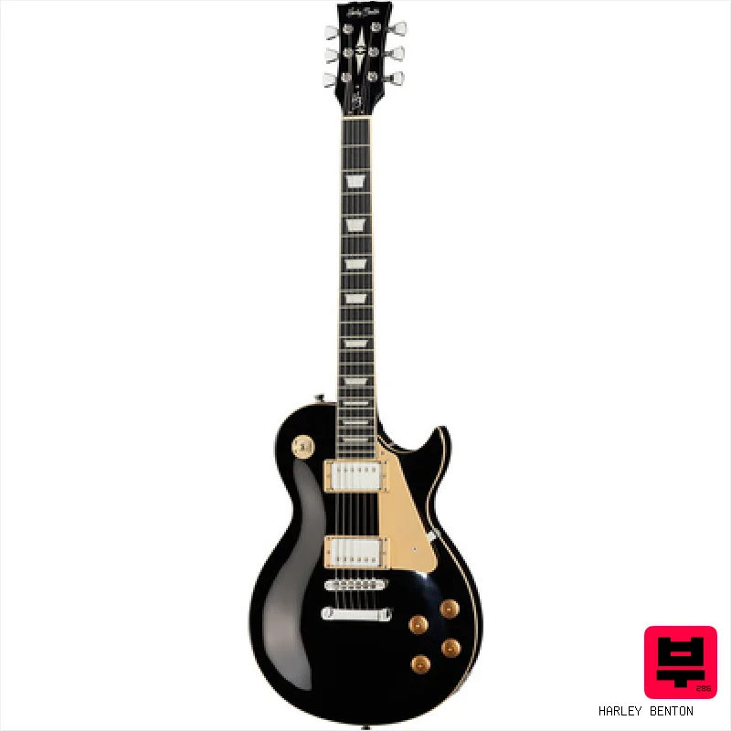 Harley Benton SC-450 BK Classic Series - Professional Music Instrument Photo