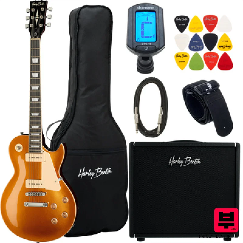 Harley Benton SC-450 P90 GT DNAFX20 AmP Set - Electric Guitar Sets