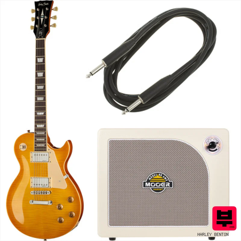 Harley Benton SC-450Plus LD / Mooer Bundle - Professional Music Instrument Photo
