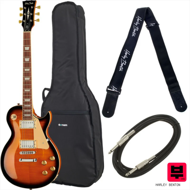 Harley Benton SC-450Plus VB V. Series Bundle - Professional Music Instrument Photo