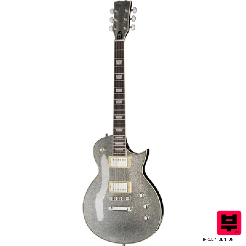 Harley Benton SC-Custom III Silver Sparkle - Single Cut Guitars