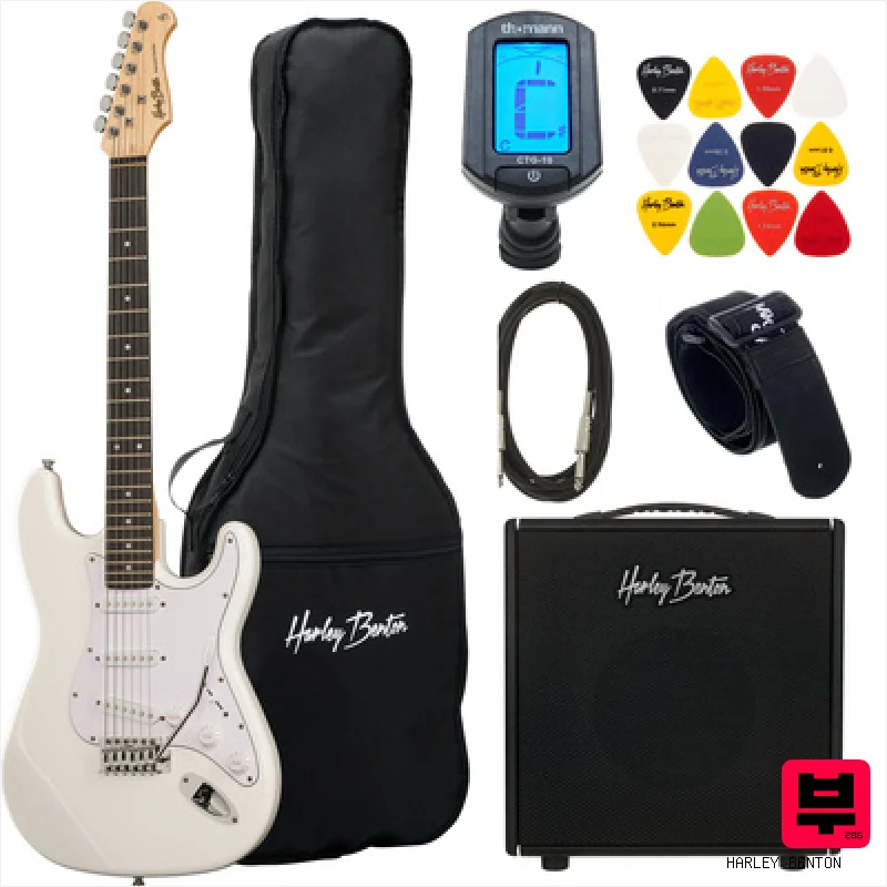 Harley Benton ST-20 WH Std.DNAFX AmP10 Set - Electric Guitar Sets