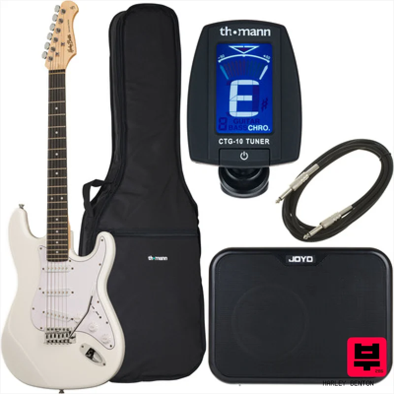 Harley Benton ST-20 WH Std.Joyo Bundle - ST Style Guitars