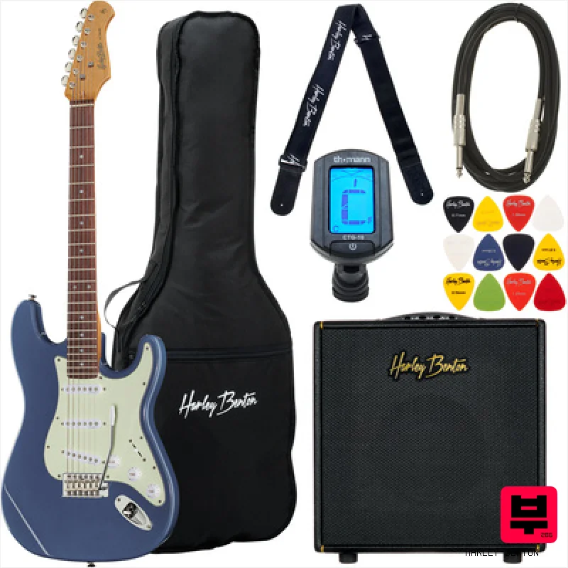 Harley Benton ST-62CC LPB DNAFX AmP15 Set