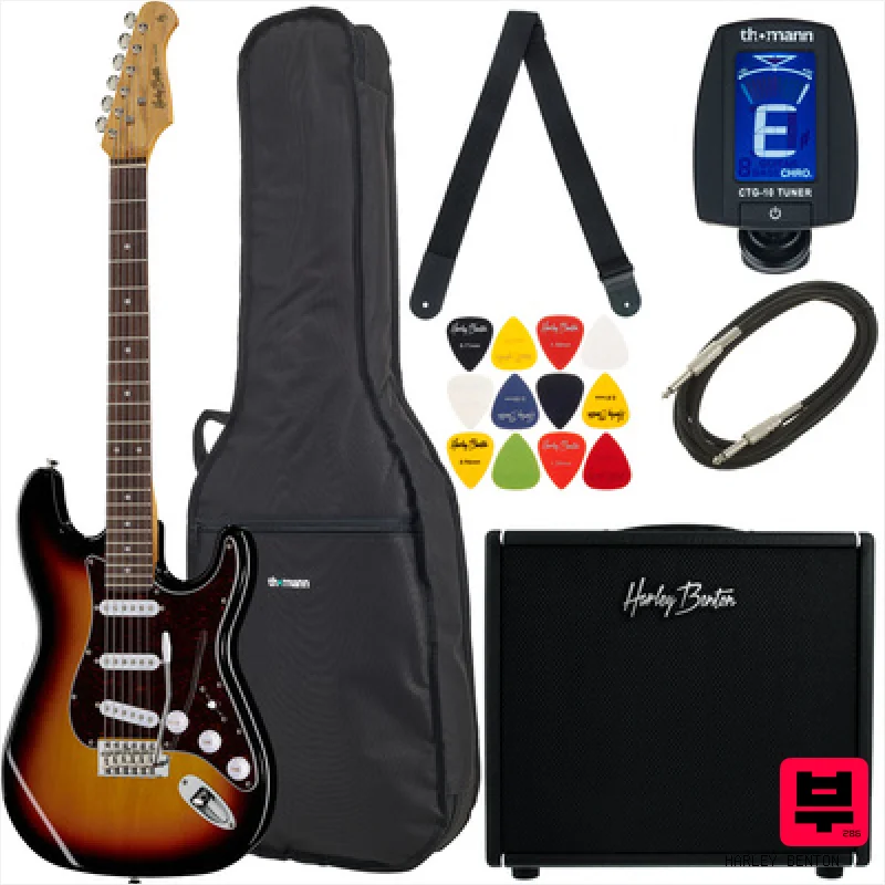 Harley Benton ST-62SB DNAFX AmP20 Set - Professional Music Instrument Photo
