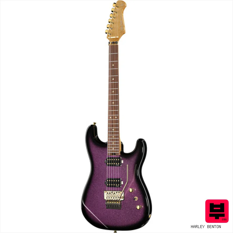 Harley Benton ST-80FR HH ASB - ST Style Guitars