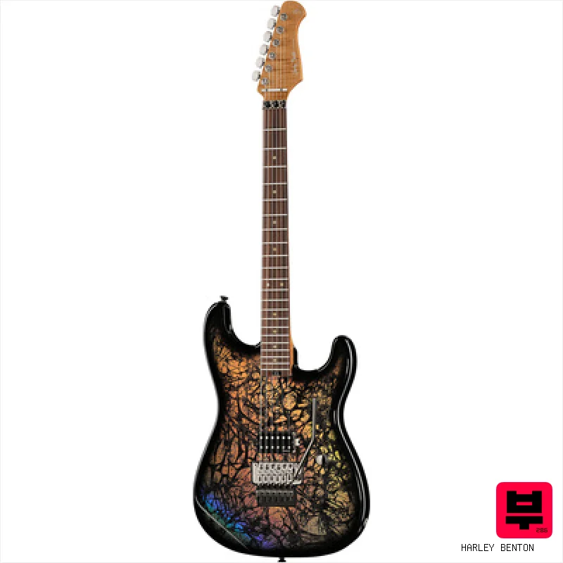 Harley Benton ST-80FR Holographic - ST Style Guitars