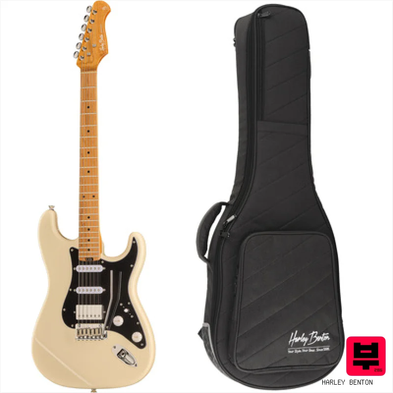 Harley Benton ST-Modern MN HSS OW w/Bag - ST Style Guitars