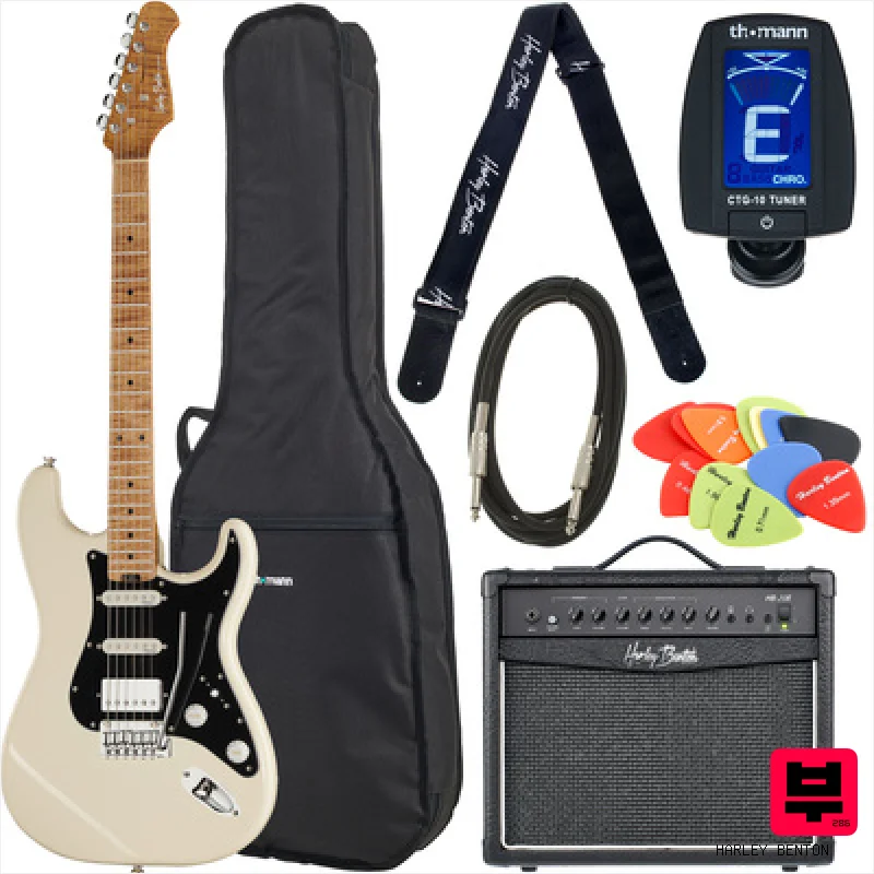 Harley Benton ST-Modern Plus MN HSS O Set - Electric Guitar Sets