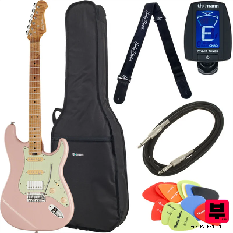 Harley Benton ST-Modern Plus MN HSS S Bundle - ST Style Guitars