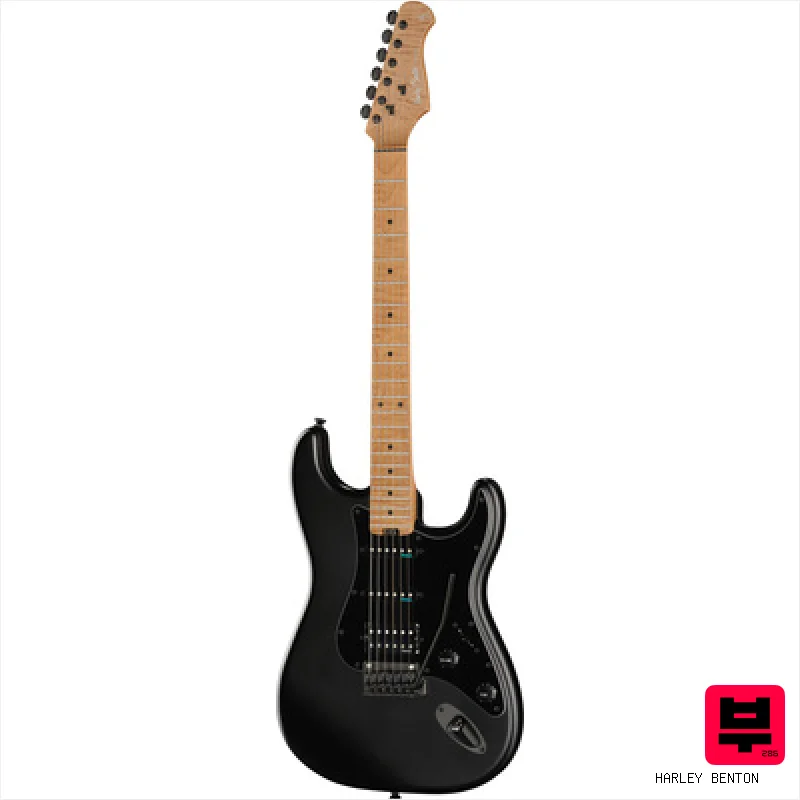 Harley Benton ST-Modern Plus MN HSS SBK - ST Style Guitars
